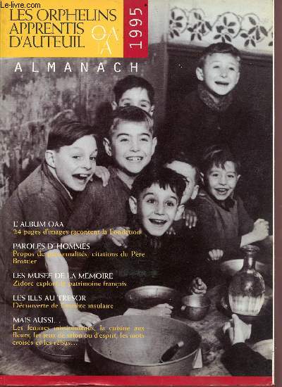 Almanach 1995 : Les orphelins apprentis d'auteuil