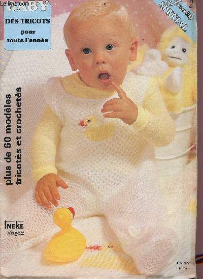 Jacqueline spcial n2 - Baby des tricots pour toute l'anne - plus de 60 modles tricots et crochets