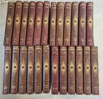 Grand larousse encyclopdique - dition prestige - 24 volumes - volumes n1 au n24