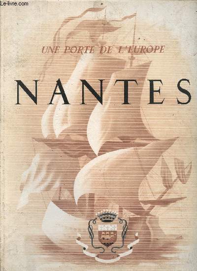Une porte de l'europe Nantes - Exemplaire n896/1500 sur vlin suprieur blanc
