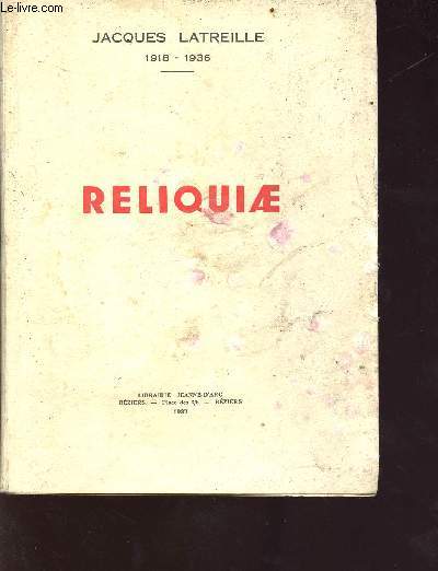 Reliquiae