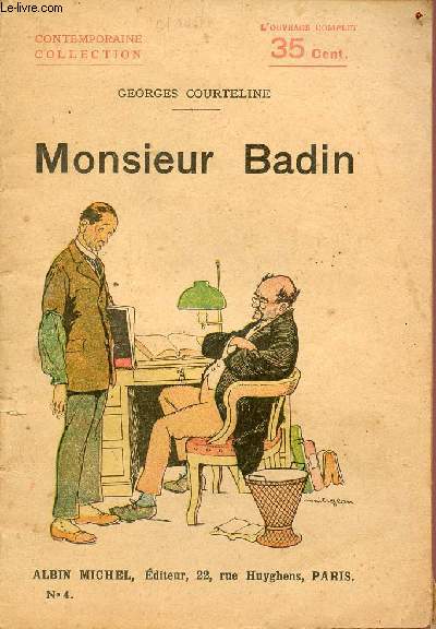 Monsieur Badin - Collection contemporaine n4