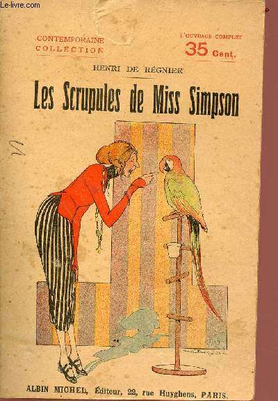 Les scrupules de miss simpson - Collection contemporaine n13