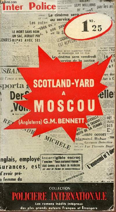 Scotland-yard à moscou - Collection police internationale 