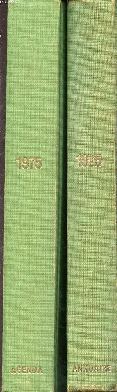 Agenda + annuaire des professions judiciaires et juridiques - 1975 - cent vingt neuvime anne - en 2 volumes