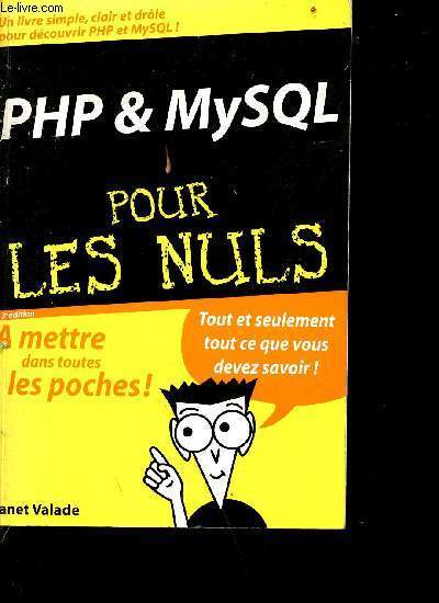 PHP & MySQL pour les nuls - 3e dition