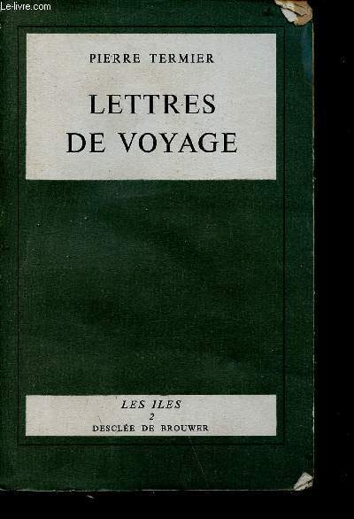 Lettres de voyage