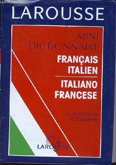 Mini dictionnaire franais-italien/italiano-francese - Larousse