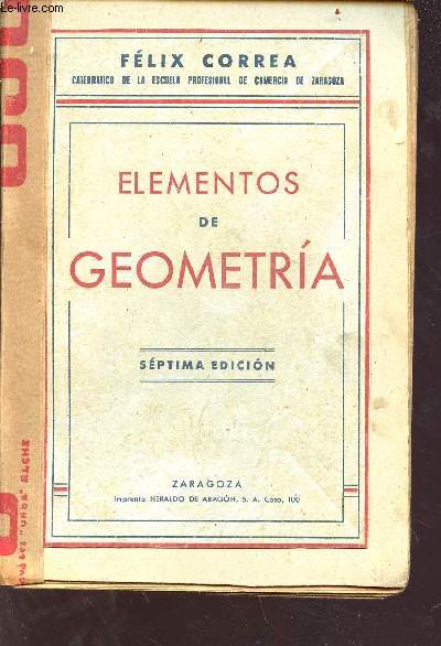 Elementos de geometria - septima edicion