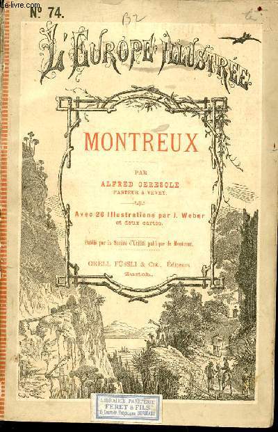 Montreux - Collection l'europe illustre n74