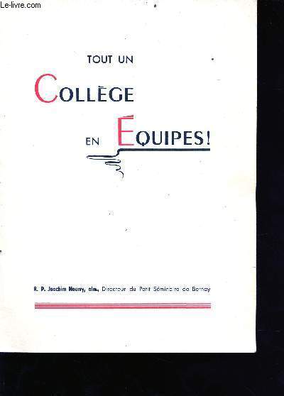 tout un collge en quipes !