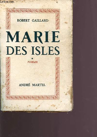 Marie des isles