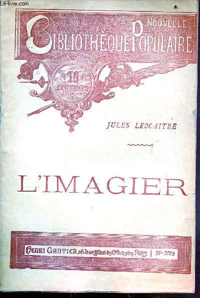 L'imagier - Collection nouvelle bibliothque populaire n279