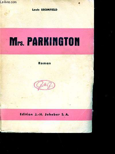 Mrs Parkington