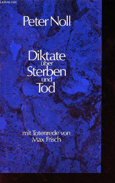 Diktate ber Sterben und Tod