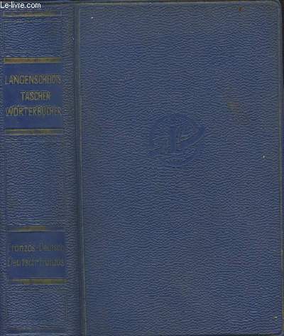 Langenscheidts taschenwrterbuch der franzsischen und deutschen sprache - neubearbeitung 1956 - Erster Teil Franzsisch-Deutsch/dictionnaire de poche des lanques franaises et allemandes - 1re partie franais-allemand