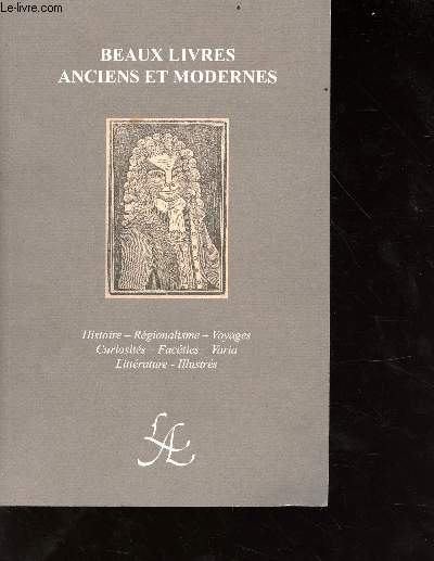 Catalogue n31 de la librairie Anne Lamort Livres anciens - beaux livres anciens et modernes