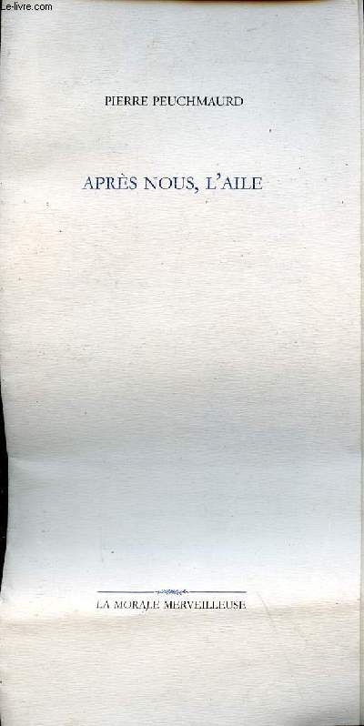 Aprs nous, l'aile