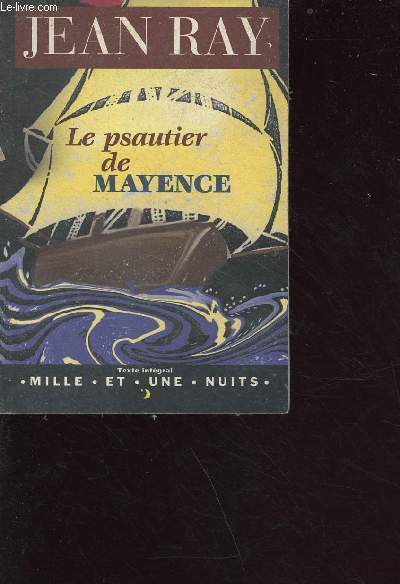 Le psautier de Mayence - collection mille et une nuits n161