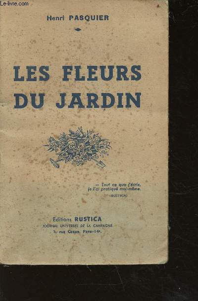 Les fleurs du jardin