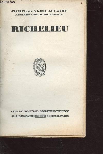 Richelieu - collection les constructeurs