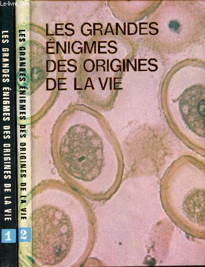 Les nigmes des origines de la vie en 2 tomes ( tomes 1+2)