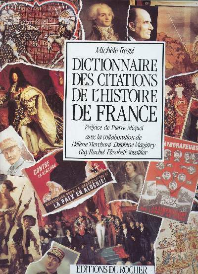 Dictionnaire des citations de l'histoire de France