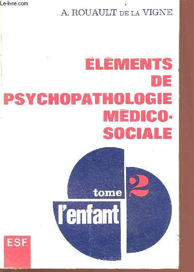 Elments de psychopathologie mdico-sociale - tome 2: l'enfant