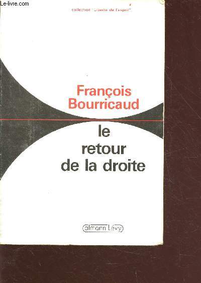 Le retour de la droite - collection libert de l'esprit