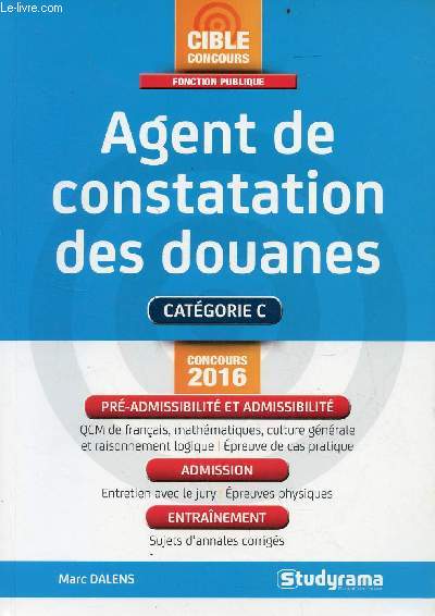 Agent de constation des douanes