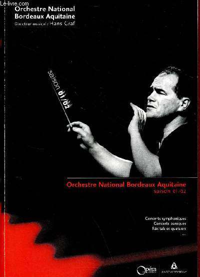 Orchestre nationl Bordeaux Aquitaine