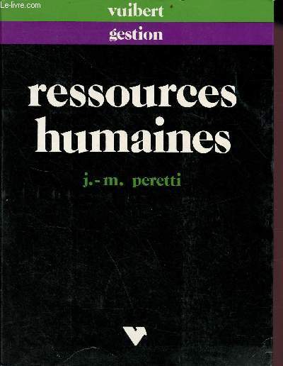 Ressources humaines - collection gestion