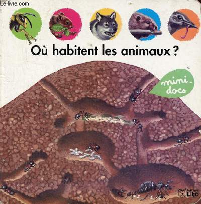 O habitent les animaux ? - Collection mini-docs.