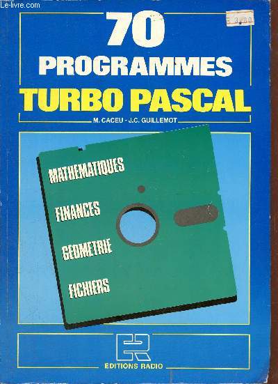 70 programmes Turbo Pascal.