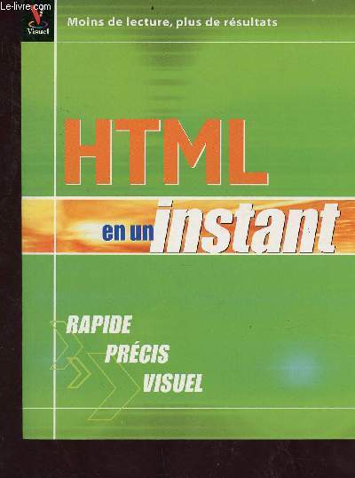 HTML en un instant - Rapide Prcis Visuel
