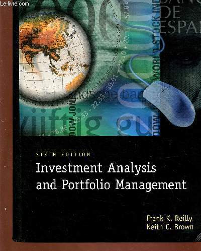 Investment Analysis and Portfolio Management - sixth edition