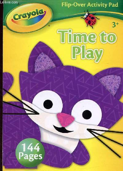 Flip Over Activity Pad - Time to play 3+