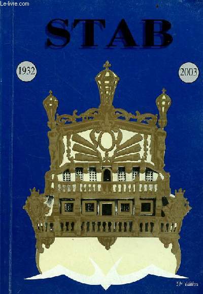 Catalogue Stab villejuif - fabrication d'accastillage miniature en bois et bronze pour maquettes de bateaux anciens et modernes 1932-2003.