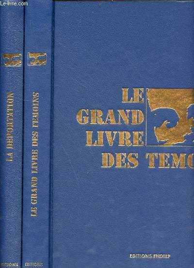 Coffret : La dportation + le grand livre des tmoins (2 volumes).