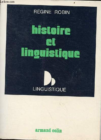 Histoire et linguistique.