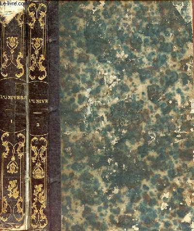 L'univers - Histoire et description de tous les peuples - Brsil par M.Ferdinand Denis - Colombie et Guyanes par M.C.Famin - 2 volumes : 1 volume texte + 1 volume planches.
