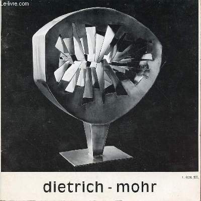 Dietrich-mohr sculptures dessins.