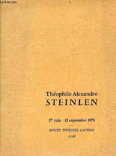 Thophile-Alexandre Steinlen 27 juin - 15 septembre 1978 - Muse Toulouse-Lautrec Albi.