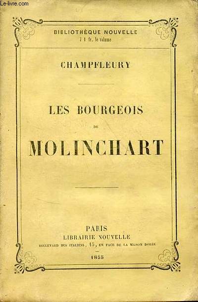 Les bourgeois de Molinchart.