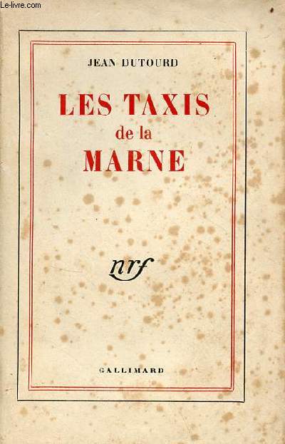 Les taxis de la Marne.