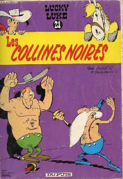 Lucky Luke - Tome 21 : les collines noires.