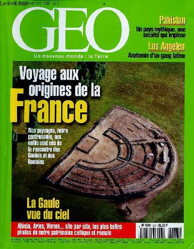 Geo n237 novembre 1998 - Le rve  chou - la recherche allemande - Chivo et les siens - la caverne aux oiseaux - Jean Paul I globr-trotter - voyage aux origines de la France.
