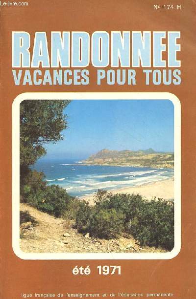 Randonne vacances pour tous n175 H - t 1971.