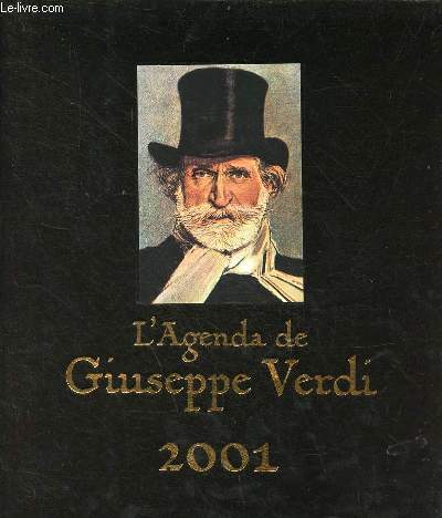 L'agenda de Giuseppe Verdi 2001.