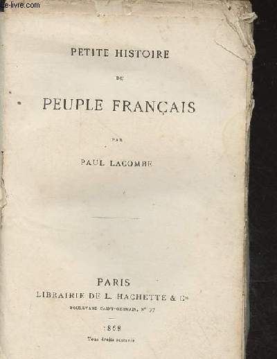 Petite histoire du peuple franais.